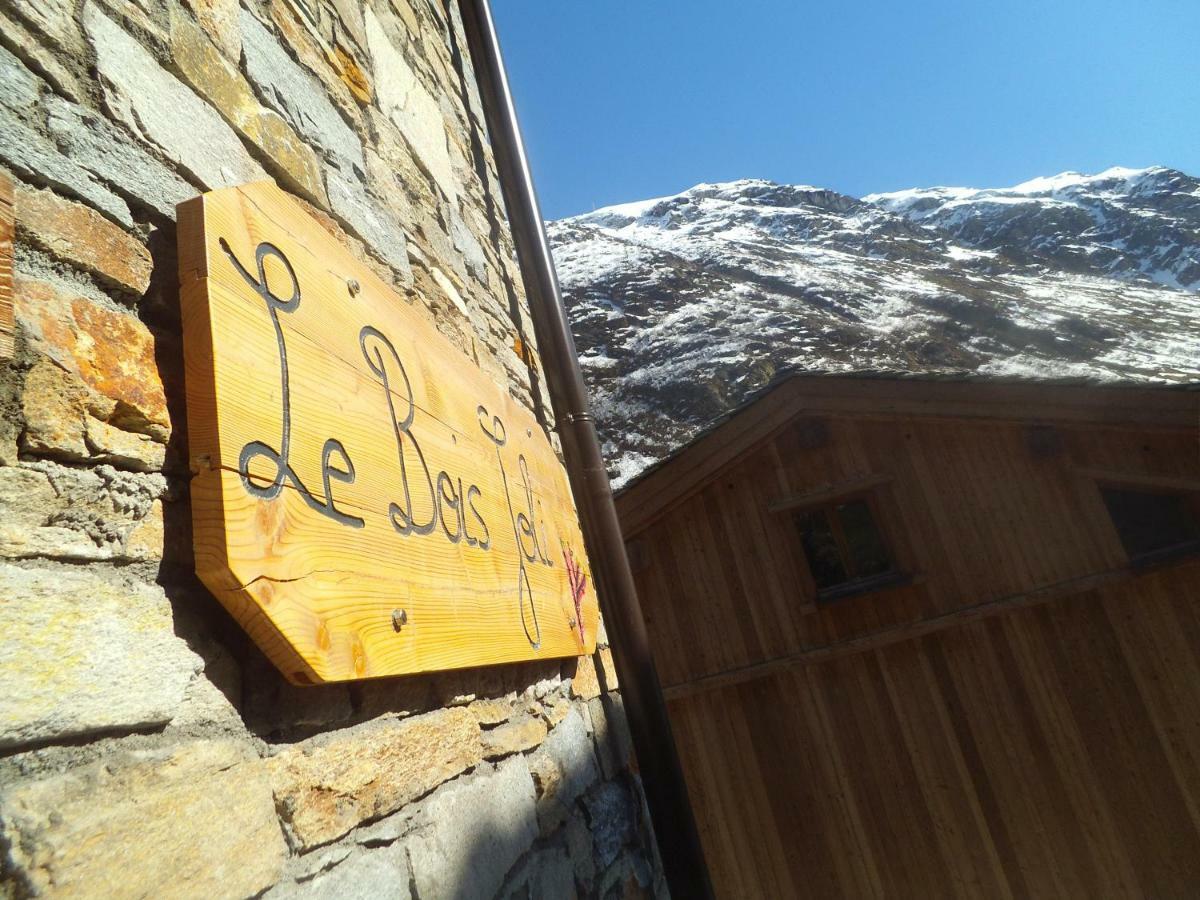 Chalet Le Bois Joli Bonneval-sur-Arc Exteriör bild